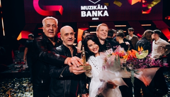 Antra Stafecka un "Jumprava" uzvar "Muzikālajā bankā" ar dziesmu "Baltu dzīvi nodzīvot"