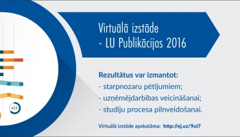 Dienas apskats. LU Publikāciju līderi – fizikas, vēstures, ekonomikas un medicīnas zinātne