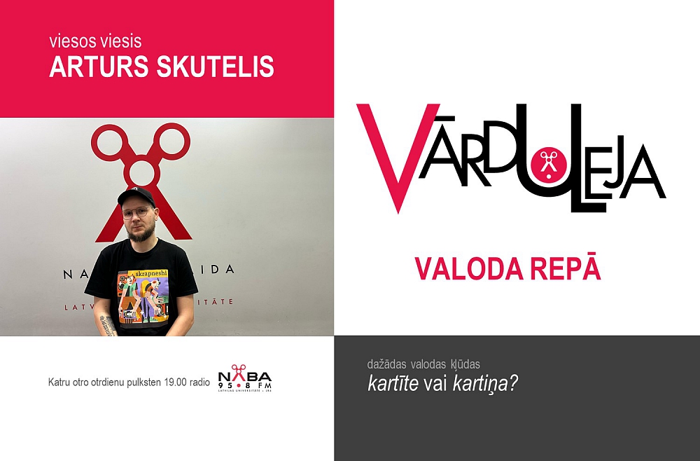 Valoda repā. Viesos Arturs Skutelis