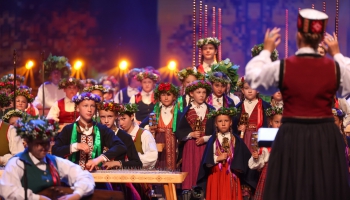 XIII Latvijas Skolu jaunatnes dziesmu un deju svētku kokļu mūzikas koncerts "Dzīslojums"