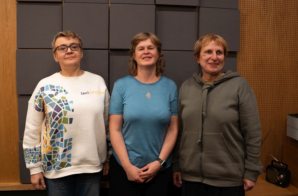 Oksana Zabužko Māra Poļakova Ingvilda Strautmane