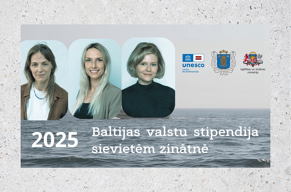 No laboratorijām līdz mākslas galerijām: Baltijas stipendija sievietēm zinātnē