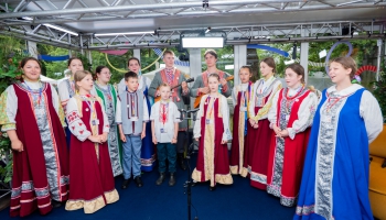 Лиепайское “Солнышко” светит на Празднике песни
