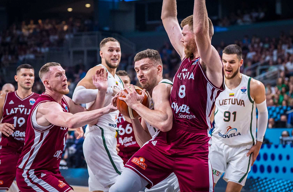 eurobasket Latvija-Lietuva