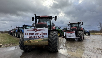 Zemnieku saeima: Protestos visā Latvijā piedalījušies ap 2000 zemnieku