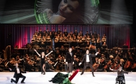 Koncertuzvedums "Ziemassvētku korālis ar lēdiju tumsā" Dailes teātrī