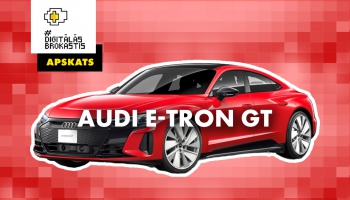 "Audi e-tron GT" 2022 apskats #DigitālāsBrokastis
