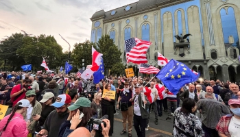 Tramps viesojas Eiropā. Gruzija puspagriezienā pret Rietumiem. Krievijas delegācija Šveicē