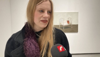 Purvīša balvas kandidāte - māksliniece Paula Zvane