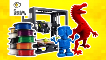 3D printeri hobijam un profesionāļiem ar Frici Pirtnieku un Juri Kļavu