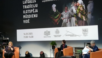 Ieskats seminārā "Latgales tradīciju ilgtspēja mūsdienu vidē" Latgales vēstniecībā GORS