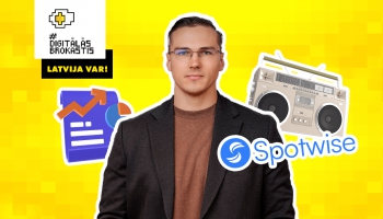 Latvija var! Mākslīgā intelekta audio analītikas rīks "Spotwise"