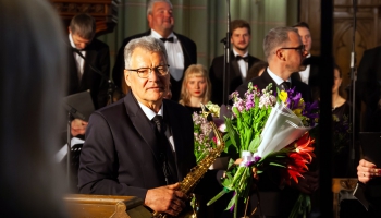 Rīgas Saksofonu kvarteta 30. dzimšanas dienas koncerts Rīgas Vecajā Sv. Ģertrūdes baznīcā