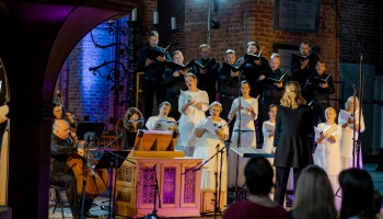 VAK "Latvija", solisti un diriģente Krista Audere Garīgās mūzikas festivālā Pēterbaznīcā