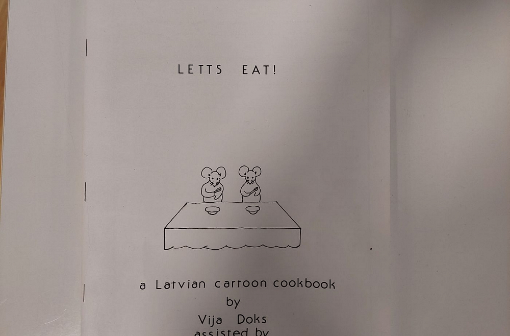 trimdas pavargramatas ”Nospeķotas lapiņas un gardas vakariņas”