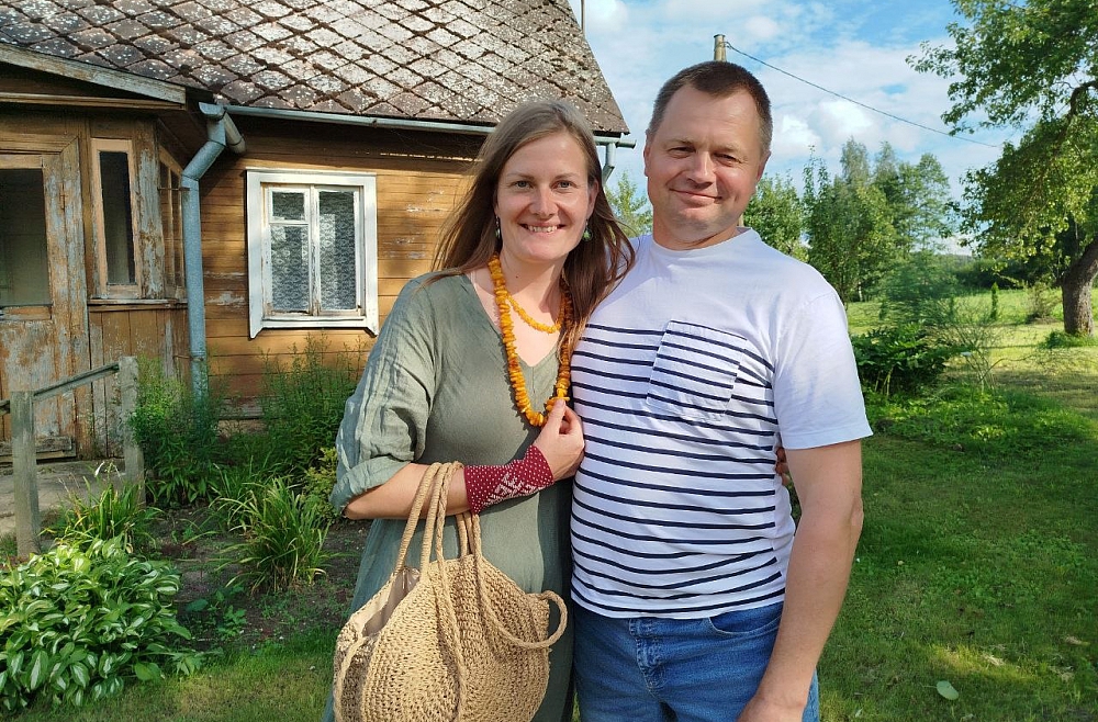 Супруги Кейвомегисы из Бебрене