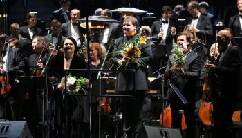 Gustava Mālera Trešā simfonija Cēsu Mākslas festivālā Cēsu pils parkā 17. jūlijā