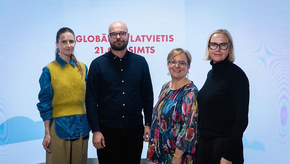 globalais-kulturtelpa Dārta Ceriņa, Elvis Friks, Vanda Dauksta un Agnese Drunka