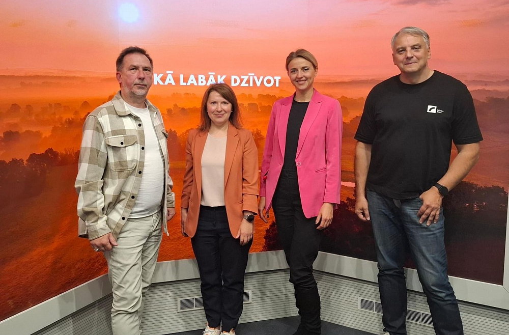 kldz Ivars Balodis, Ineta Vēze, Anita Segliņa un Elvis Jansons