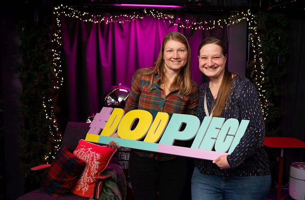 Alma Vītola un Mariona Baltkalne