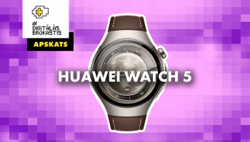 Viedpulksteņa "Huawei Watch 5" apskats