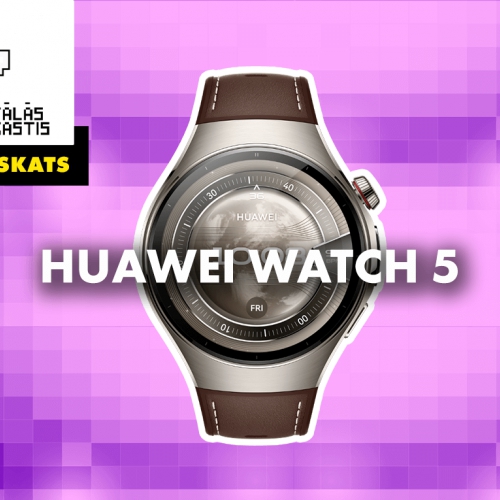 Viedpulksteņa "Huawei Watch 5" apskats