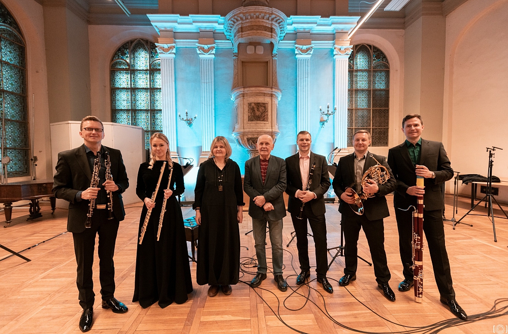 "Sinfonietta Rīga" pūtēju kvintets Latvijas Jaunās mūzikas dienu koncertā "Pulsācija" 