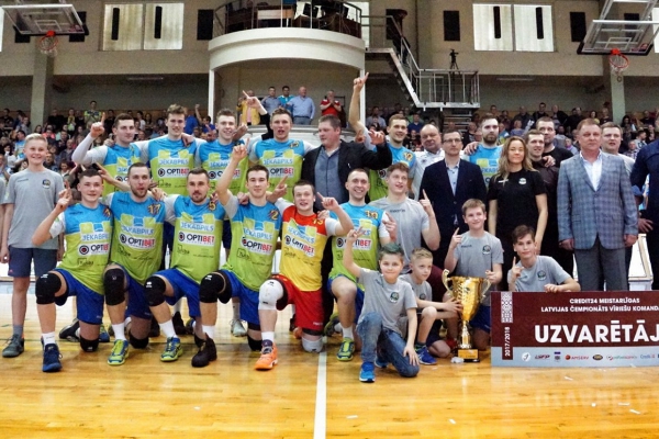 Jēkabpils “Lūši” pārrakstījuši Latvijas volejbola vēsturi