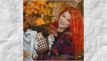 Putnu kolekcionāre - lauku uzņēmēja Katerina Kasatkina