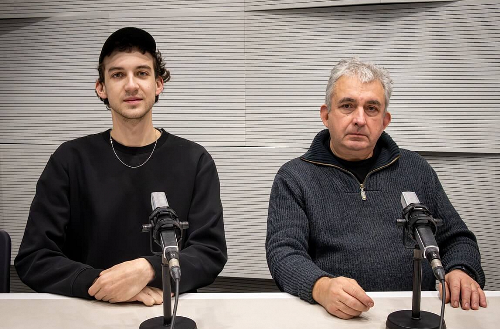 Gerds Lapoška un Gundars Āboliņš