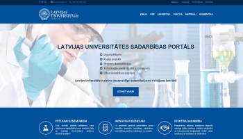 Dienas apskats. Latvijas Universitātē radīts jauns portāls uzņēmējiem