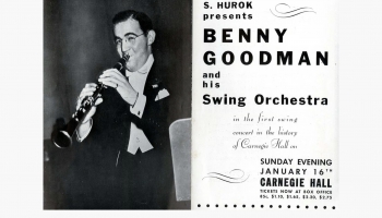Benija Gudmena orķestris 1938. gada 16. janvārī Kārnegija zālē Ņujorkā