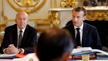 Francijas prezidenta Makrona valdību pamet pieredzējušais līdzgaitnieks Žerārs Kolons