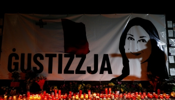 Aprit gads kopš Maltas pētnieciskās žurnālistes slepkavības
