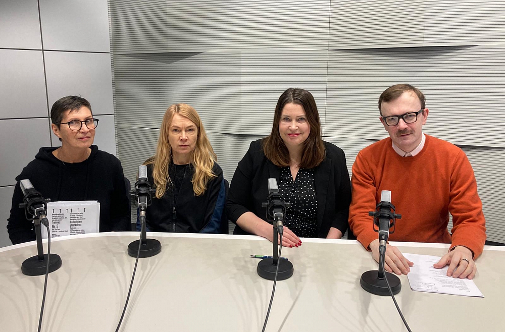 Aija Braslina, Dace Džeriņa, Eva Eglāja-Kristsone un Kārlis Vērdiņš