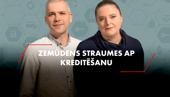 Latvijā uzņēmumi arvien maz un piesardzīgi ņem aizņēmumus bankās