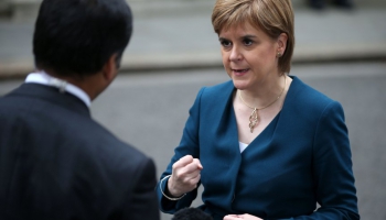 Skotijas līdere brīdina par neatkarības referendumu «smaga Brexit» gadījumā