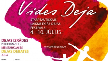 Festivāls "Vides deja". Būs arī dejas debates