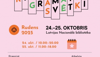 Grāmatu svētkos atgādinās par lasīšanas nozīmi