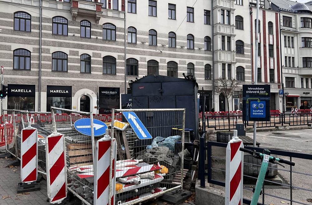 Rīga iela remonts 