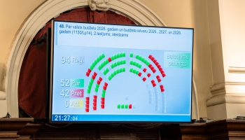Krustpunktā: valsts budžets pieņemts; intensīvas sarunas par uguns pārtraukšanu Ukrainā