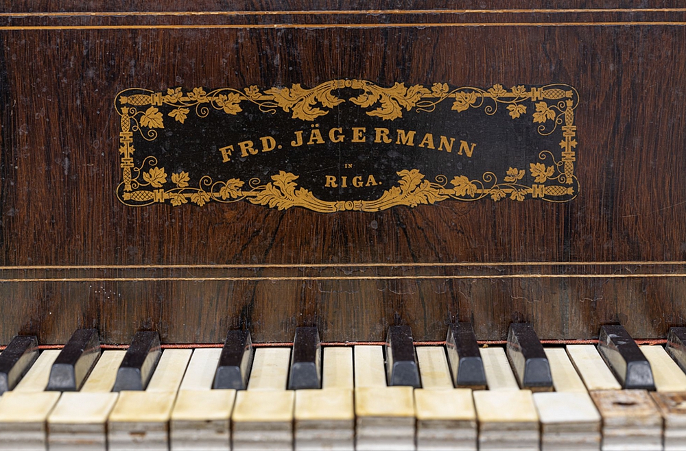 Friedrich Jägermann, Frīdrihs Jēgermanis, klavieres