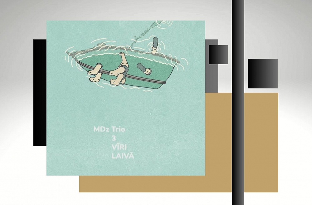 miķelis dzenuška trīs vīri laivā albums