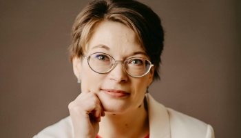 Monopola viešņa Pulmonālās hipertensijas biedrības valdes priekšsēdētāja Ieva Plūme