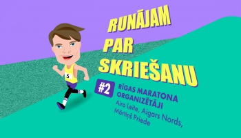 #2 | Rīgas maratona organizētāji Aira Leite, Aigars Nords un Mārtiņš Priede