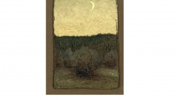 Pēteris Krastiņš.  “Mākoņi pār mežu” un “Jauns mēness”. Ap 1905.–1907. gadu