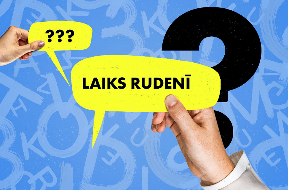 Laiks rudenī. Подтяни латышский #87