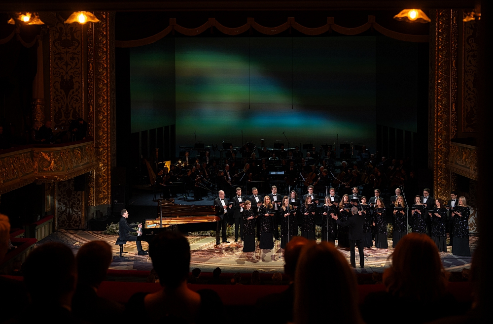 Reinis Zariņš LR3 jubileja Latvijas Radio koris