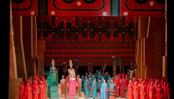 Džuzepes Verdi opera "Aīda" Rīgas operas festivālā