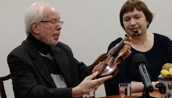 Gidons Krēmers: Šī vijolīte ir simbols, ka esmu bijis, esmu spēlējis un esmu izaudzis Rīgā